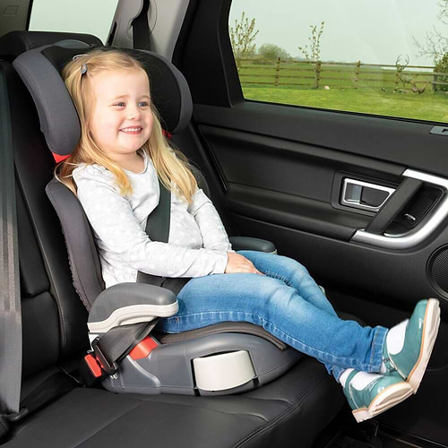 בוסטר Junior Maxi ג'וניור מקסי - אפור כהה/שחור Black-חסר במלאי!!!!
