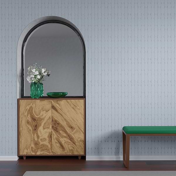 Alanis Celeste Pearl Polished Marble + Pearl