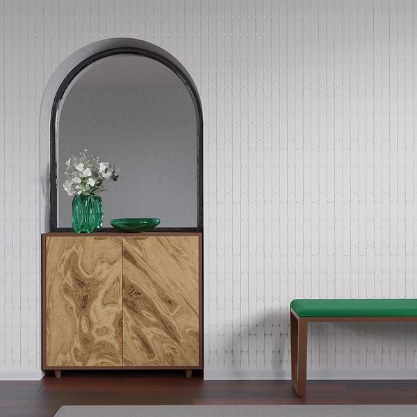 Alanis Thassos Pearl Polished Marble + Pearl