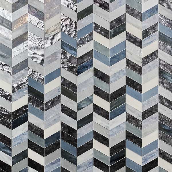Elizabeth Sutton Envy Zanzibar Silver Polished Glass