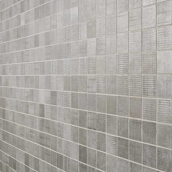 Close Out - Organic Rug Dark Gray 2x2 Matte Porcelain Mosaic Tile