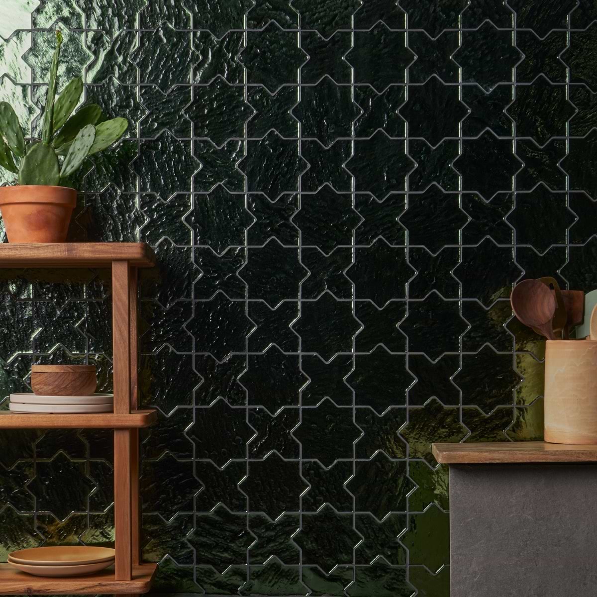 Shop Kismet Star Cross Green | SohoStudioCorp.com