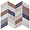 Elizabeth Sutton Envy Rio Rose Gold Polished Glass