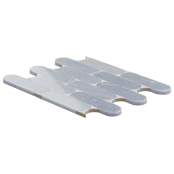 Alanis Celeste Pearl Polished Marble + Pearl