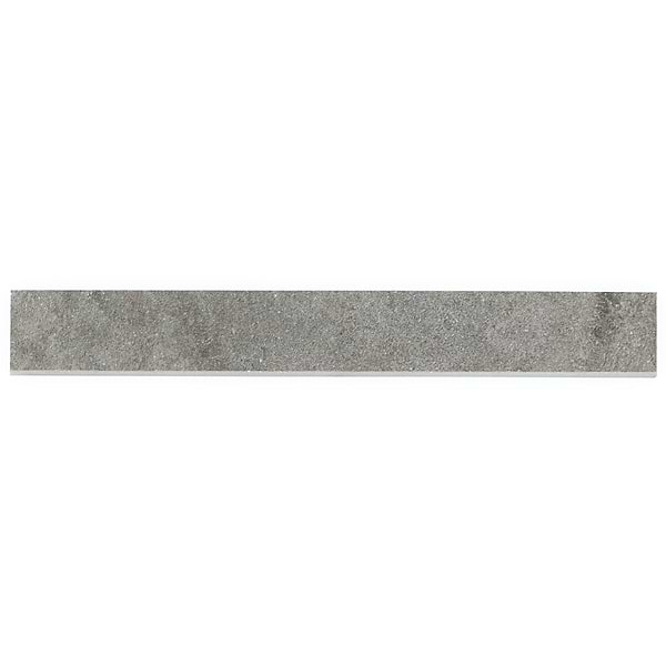 Olympic Gray 3x24 Bullnose; in Gray Porcelain; for Backsplash, Bathroom Floor, Bathroom Wall, Commercial Floor, Floor Tile, Kitchen Floor, Kitchen Wall, Outdoor Wall, Pool Tile, Shower Floor, Shower Wall, Wall Tile; in Style Ideas Classic, Industrial, Mid Century, Traditional, Transitional