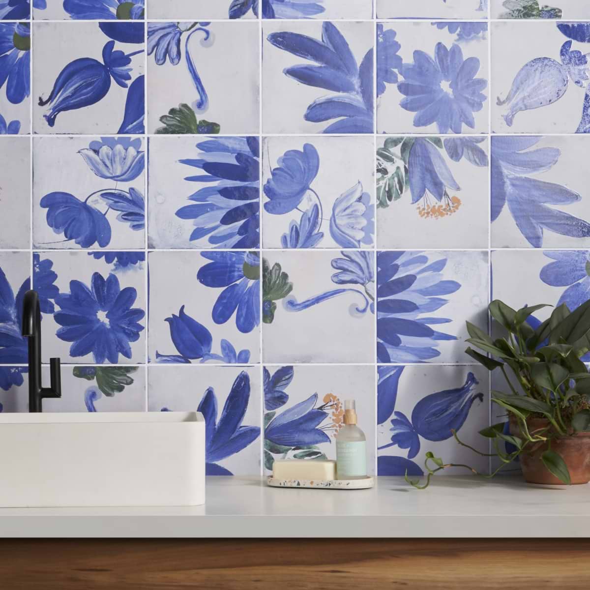 Shop Close Out - Angela Harris Florista Portobella Decor 8x8 Mural