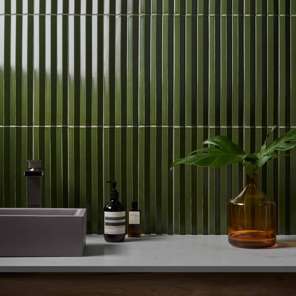 Shop Accordion Verde Green 5x16 | SohoStudioCorp.com