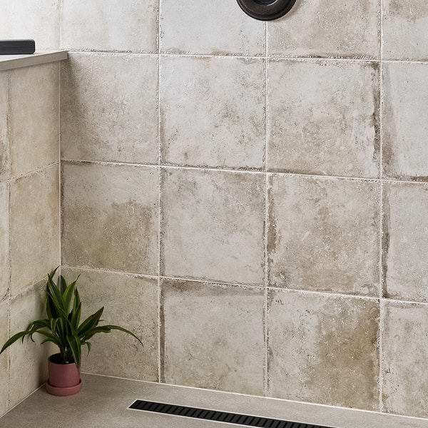 Caruso Olimpia 12x12; in White Porcelain; for Backsplash, Bathroom Floor, Bathroom Wall, Commercial Floor, Floor Tile, Kitchen Floor, Kitchen Wall, Outdoor Floor, Outdoor Wall, Shower Wall, Wall Tile; in Style Ideas Beach, Craftsman, Industrial, Mediterranean, Rustic, Traditional