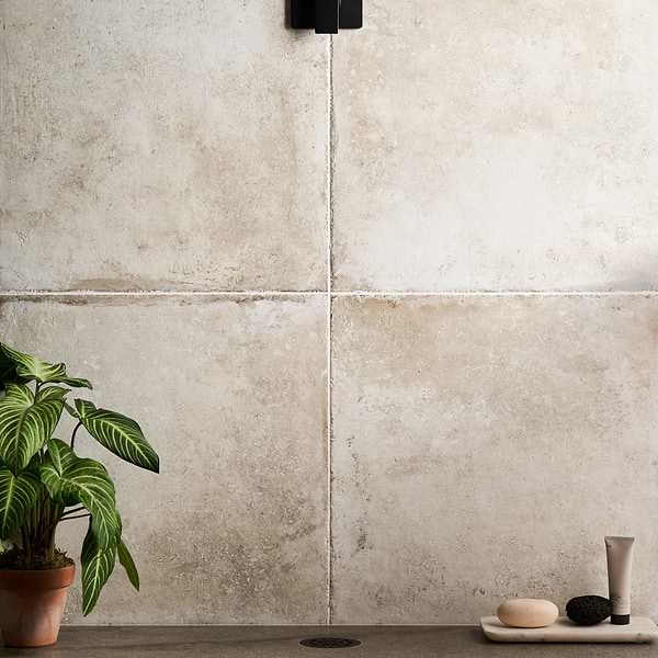 Caruso Olimpia 24x24; in White Porcelain; for Backsplash, Bathroom Floor, Bathroom Wall, Commercial Floor, Floor Tile, Kitchen Floor, Kitchen Wall, Outdoor Floor, Outdoor Wall, Shower Wall, Wall Tile; in Style Ideas Beach, Craftsman, Industrial, Mediterranean, Rustic, Traditional