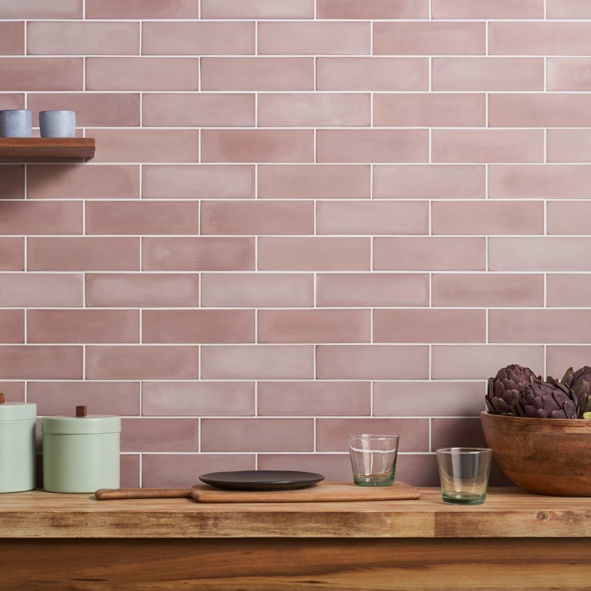 Shop ColorHues Cement Coral 2x8 | SohoStudioCorp.com