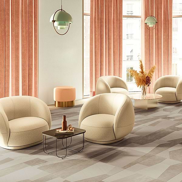 Palladiana Taupe 24x24 Matte Porcelain Tile