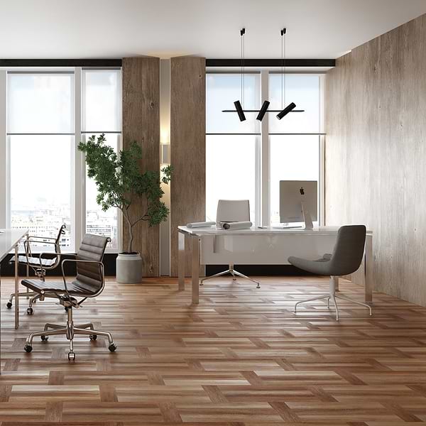 Stacy Garcia Artwood Parquet Bear 12x24 - 5.0mm/20 mil Wear Layer - Rigid Core Click; in Bear Luxury Vinyl; for Bathroom Floor, Commercial Floor, Floor Tile, Kitchen Floor; in Style Ideas Classic, Contemporary, Cottage, Industrial, Mid Century, Modern, Traditional, Transitional