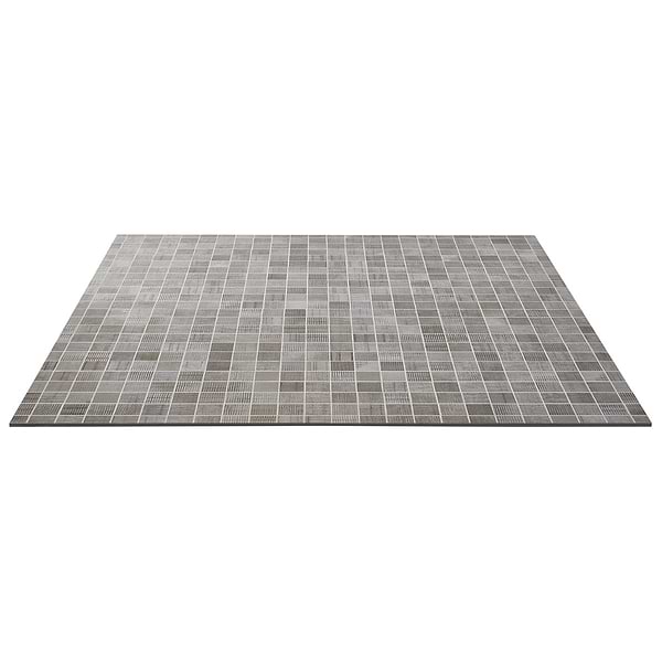 Close Out - Organic Rug Dark Gray 2x2 Matte Porcelain Mosaic Tile