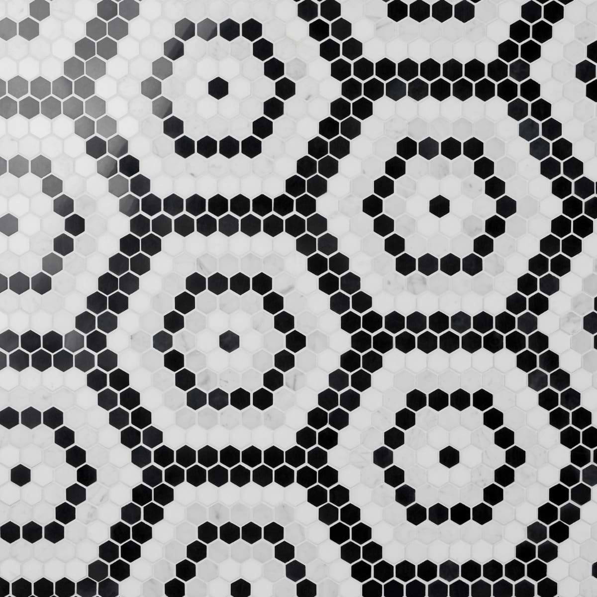 Helios Honeycomb Black & White 