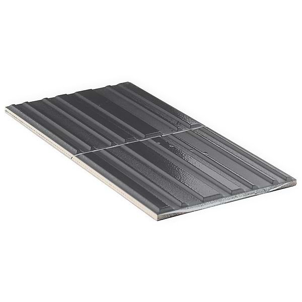 Ras Charcoal Black 8x16 3D Glossy and Matte Mixed Finish Ceramic Tile