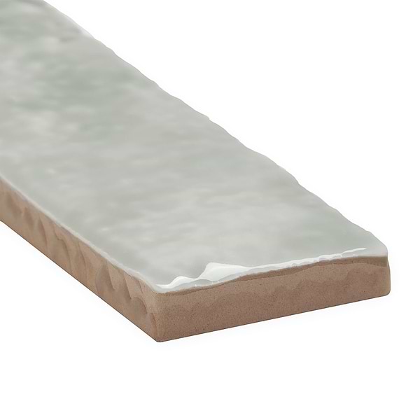 Sample-Artist Chameleon Sage Gray 1.5x9 Glossy Ceramic Tile