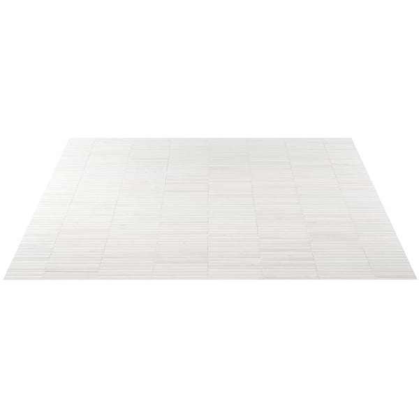 Bianco Dolomite White 1x6 Stacked Premium Honed Marble Mosaic Tile