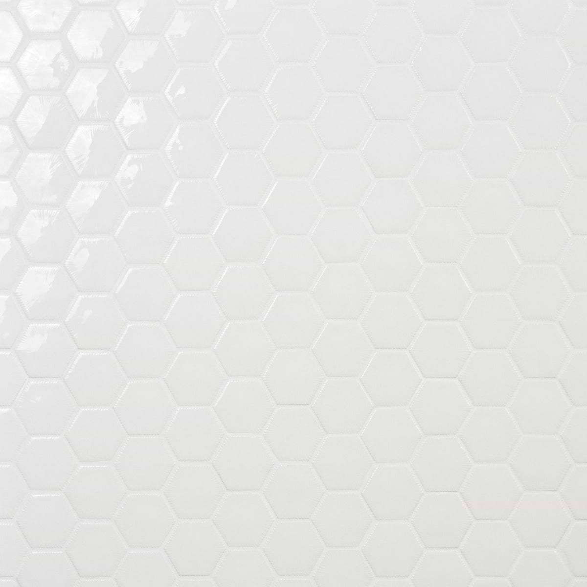 Baroque Glass Blanco White 3" Burst Polished Glass