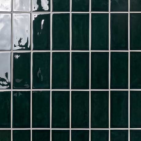 Baroque Glass Midnight Blue 4.5x9 Subway Polished Glass