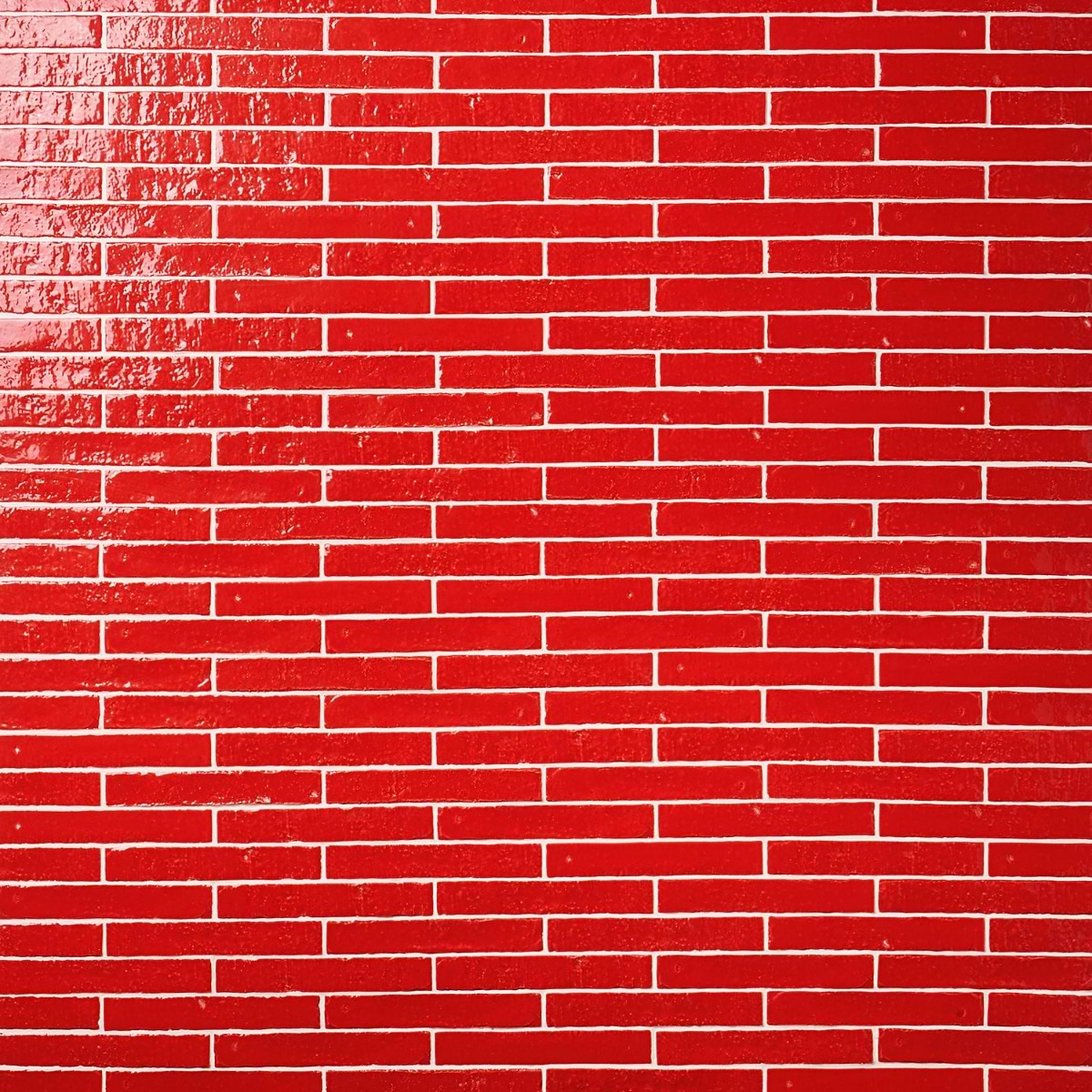 Shop Close Out - Artist Crimson Red 1.5x9 Glossy Ceramic Tile