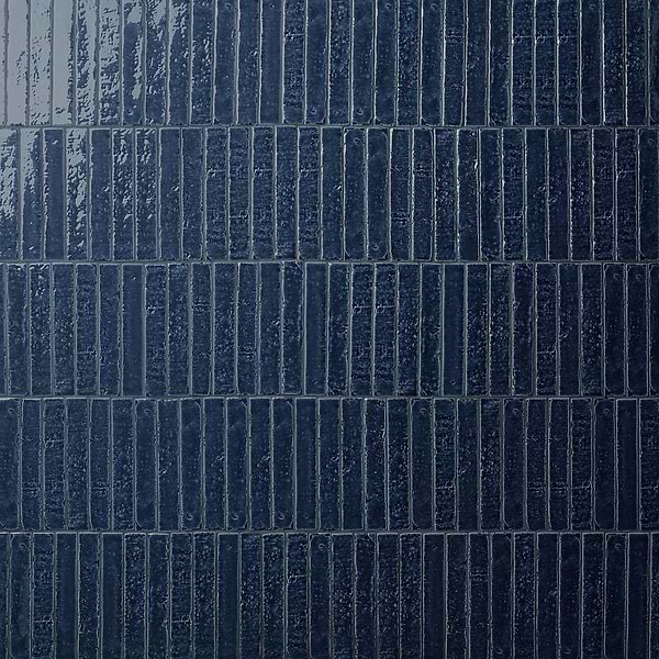 Artist Marine Blue 1.5x9 Glossy Ceramic Tile