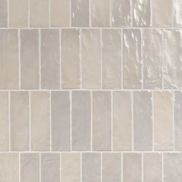 Myorka Cream 2x8 Mixed Finish Ceramic