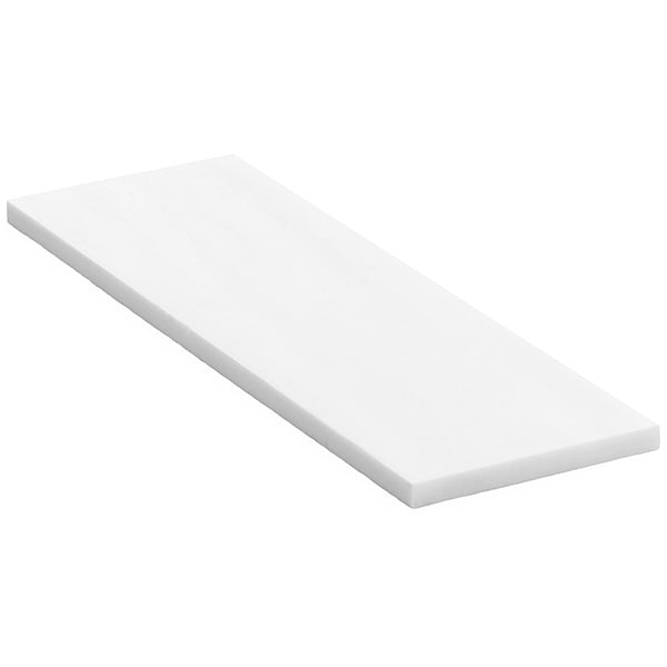 Bianco Dolomite White 4x12 Premium Honed Marble Tile