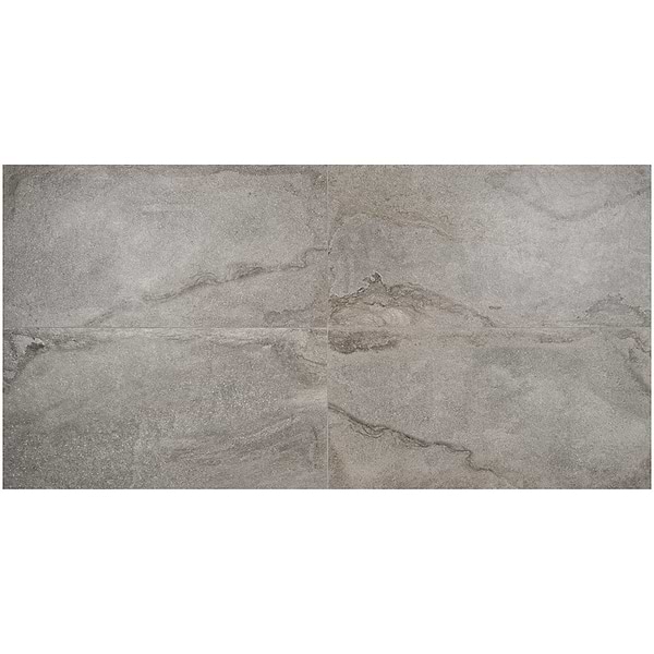 Olympic Gray 24x48 Matte Porcelain