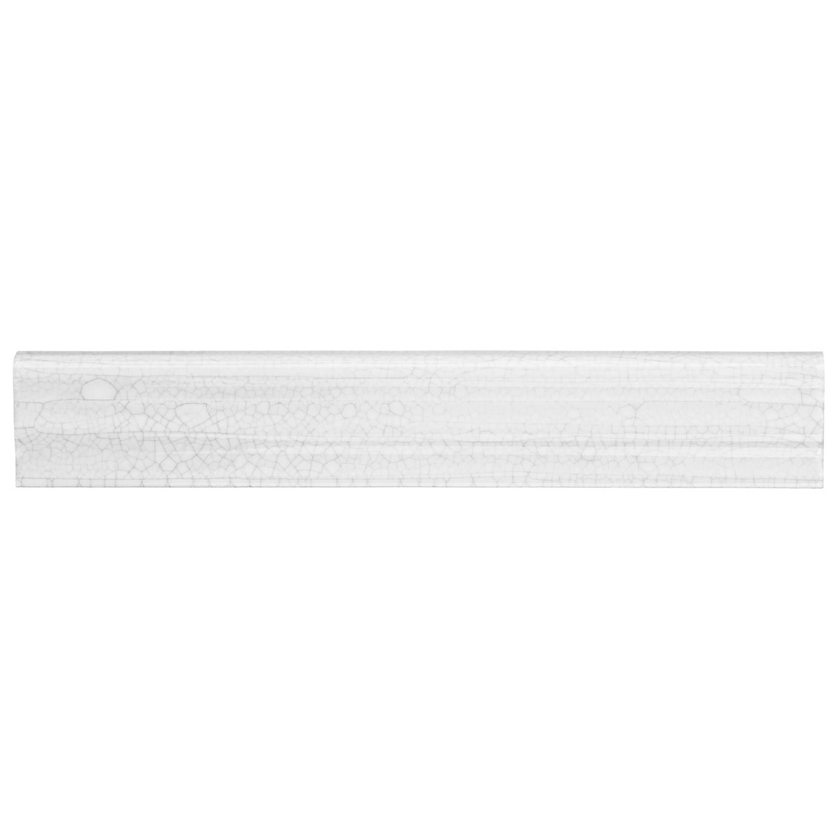 Craquelure Vintage White Chair Rail 2x12 