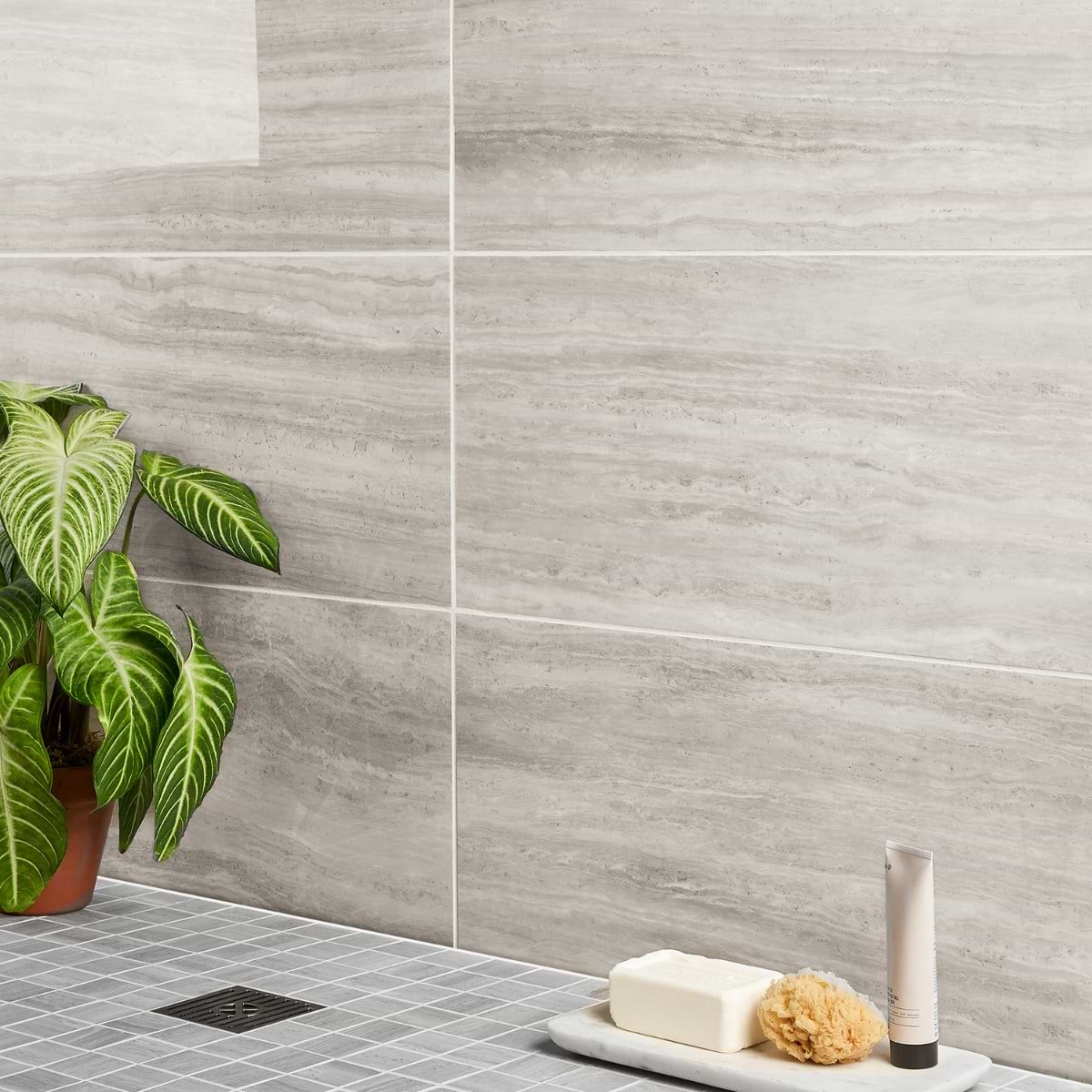 Shop Close Out - Zenit Grigio Chiaro Gray 12x24 Travertine Look