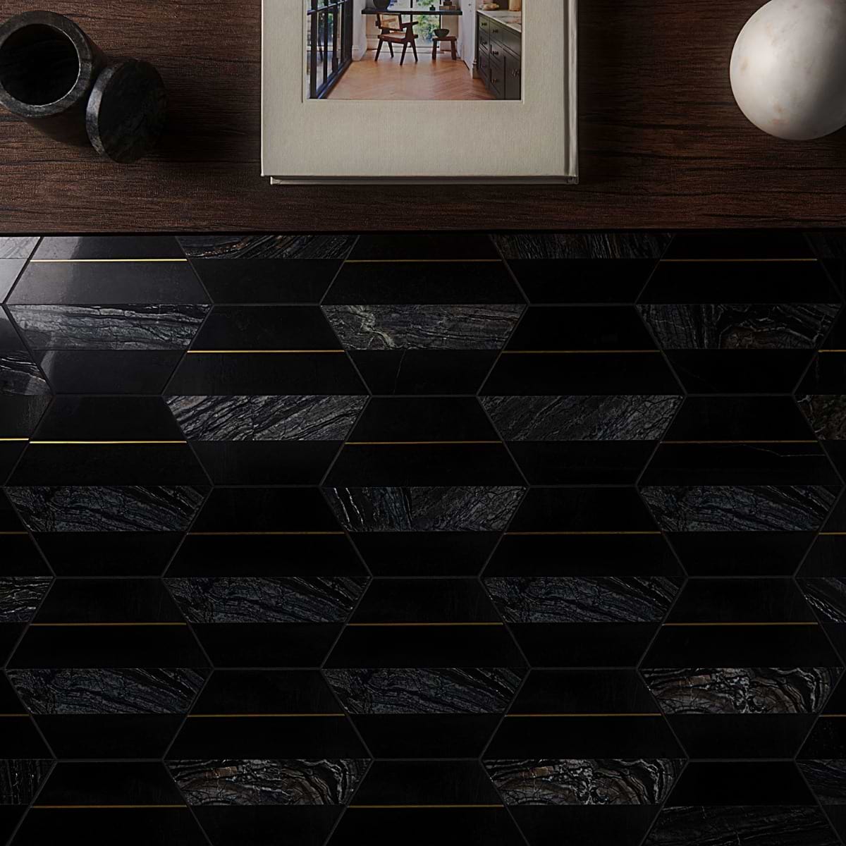 Shop Audrey Nero Gold 9