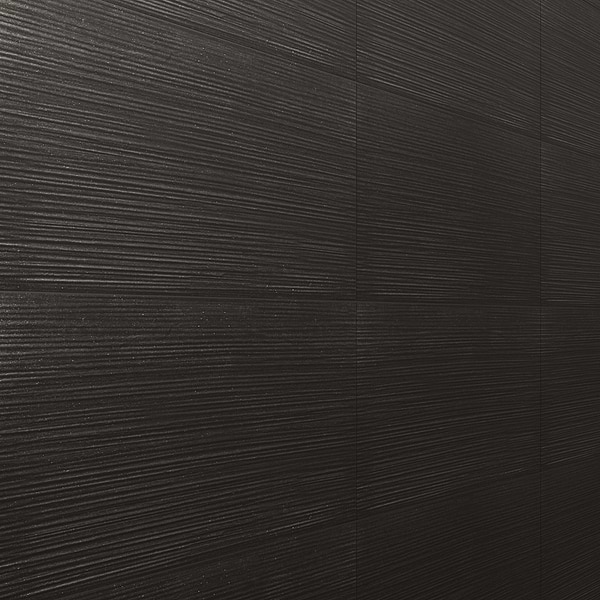 Tectonic Pleated Mocha Gray 24x48 Matte Porcelain Tile