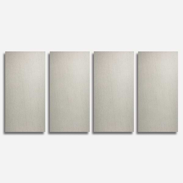 Tectonic Ivory White 24x48 Matte Porcelain Tile
