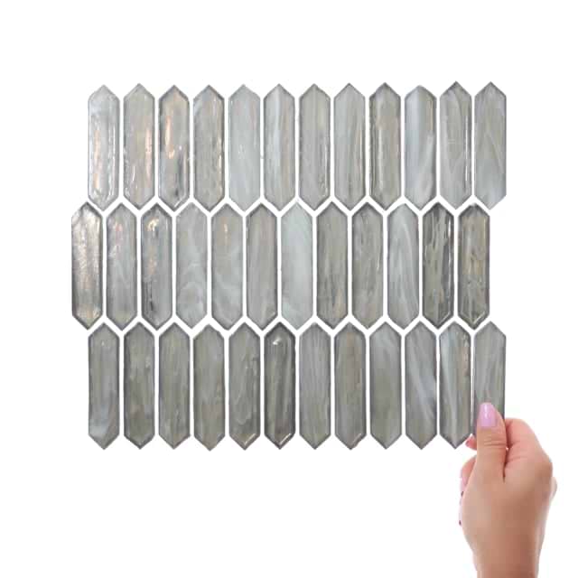 Artemis Silver Haze Polished Glass