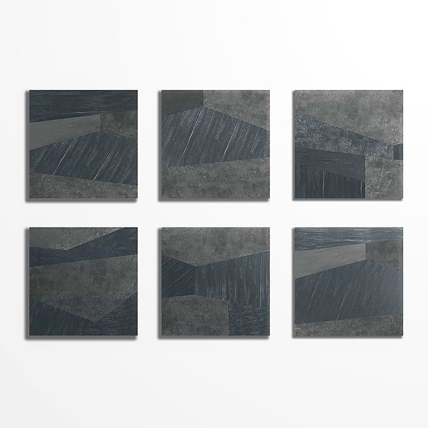 Palladiana Black 24x24 Matte Porcelain Tile