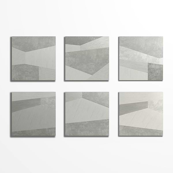 Palladiana Gray 24x24 Matte Porcelain Tile