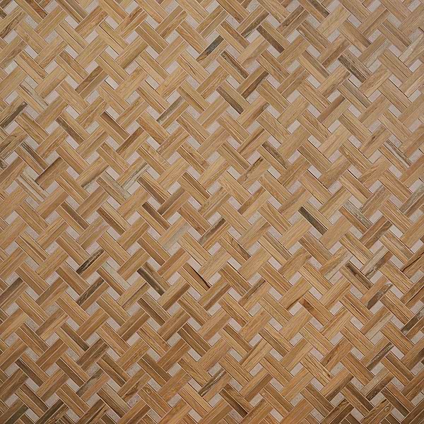 Finity Herringbone Birch Matte Porcelain Wood Look Mosaic Tile