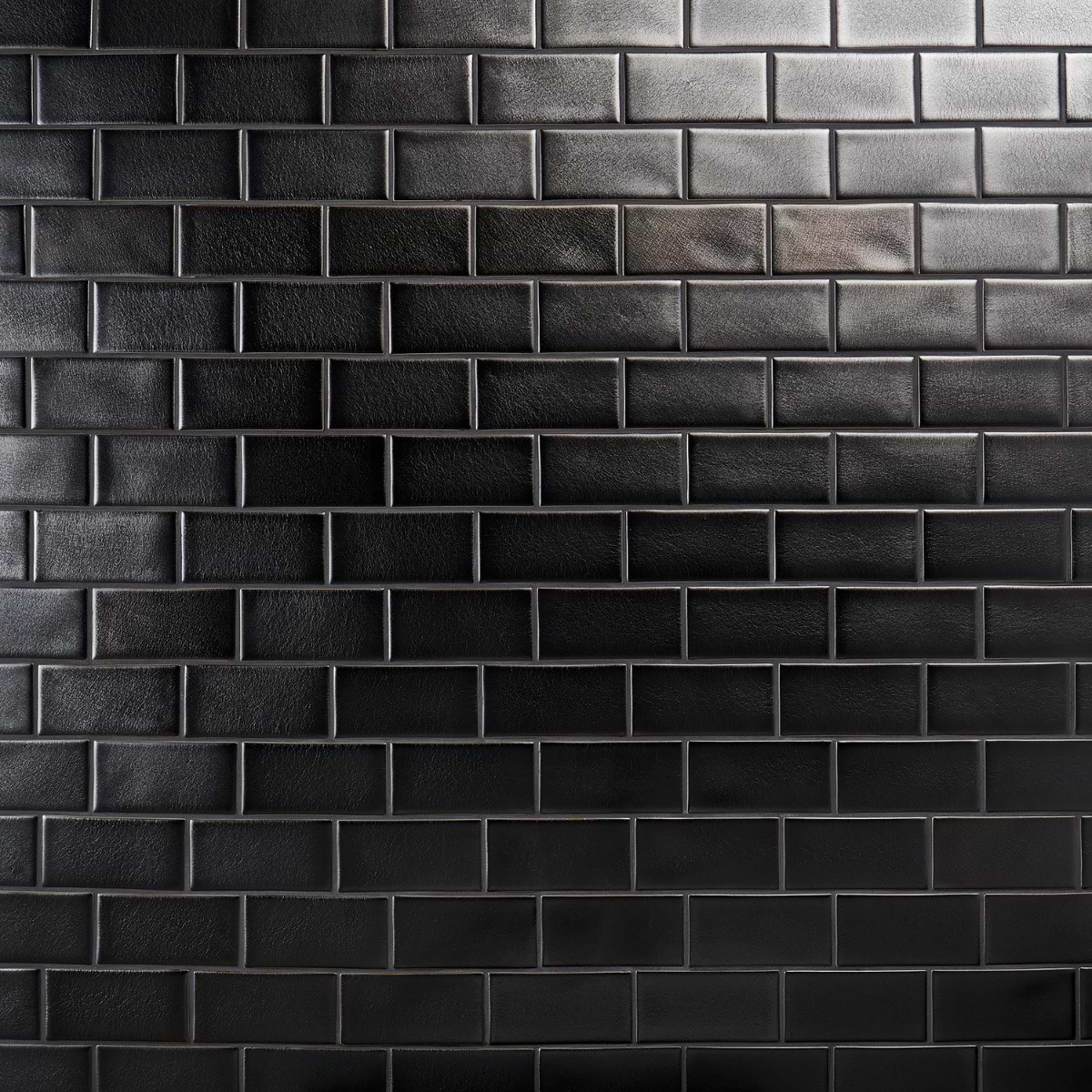 Shop Baroque Glass Subway Gun Metal 3x6 | SohoStudioCorp.com