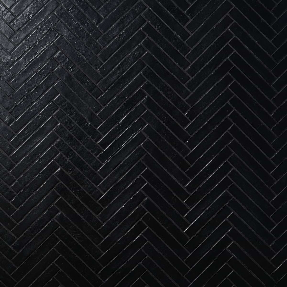 Shop Sample-Artist Coal Black 1.5x9 Matte Ceramic Tile