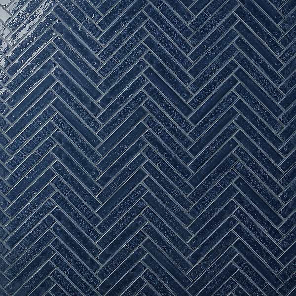 Artist Marine Blue 1.5x9 Glossy Ceramic Tile