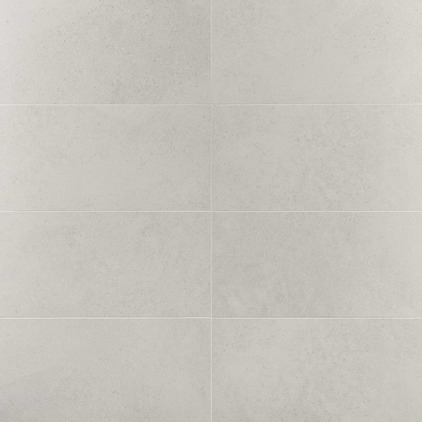 Ages Perla White 12x24 Limestone Look Matte Porcelain Tile