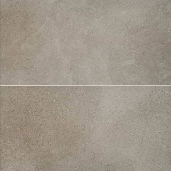 Ages Tortora Beige 24x48 Limestone Look Matte Porcelain Tile