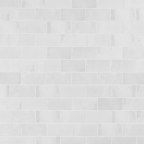 Malta White 4x8 Terracotta Look Matte Ceramic Tile