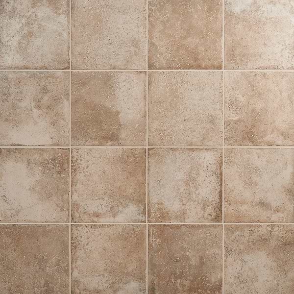 Caruso Delfi Dark Beige 12x12 Travertine Look Matte Porcelain Tile