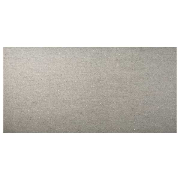 Tectonic Silver Gray 24x48 Matte Porcelain Tile; in Gray Through Body Porcelain; for Backsplash, Bathroom Floor, Bathroom Wall, Commercial Floor, Floor Tile, Kitchen Floor, Kitchen Wall, Outdoor Floor, Outdoor Wall, Shower Floor, Shower Wall, Wall Tile; in Style Ideas Classic, Contemporary, Modern
