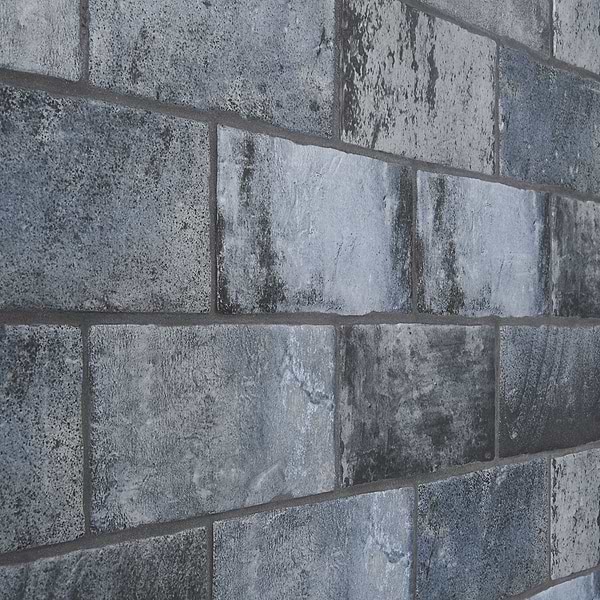 Malta Denim Blue 4x8 Terracotta Look Matte Ceramic Tile