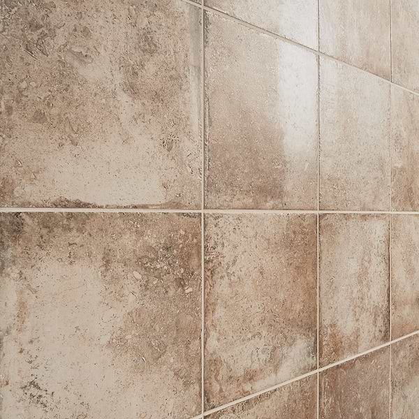 Caruso Delfi Dark Beige 12x12 Travertine Look Matte Porcelain Tile