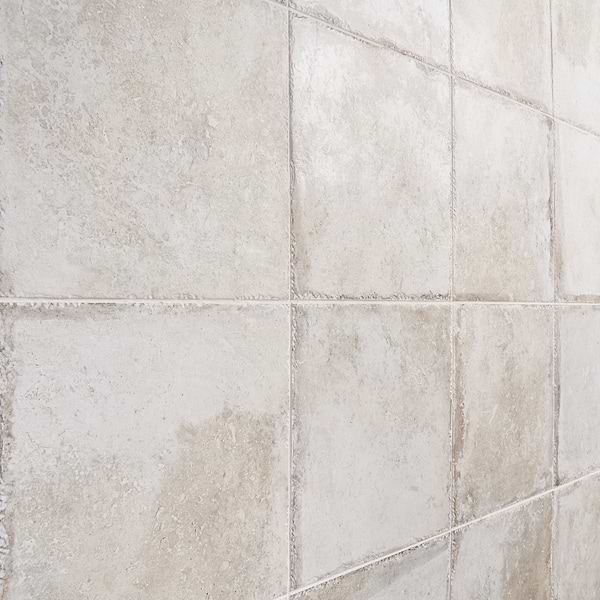 Caruso Olimpia White 12x12 Travertine Look Matte Porcelain Tile