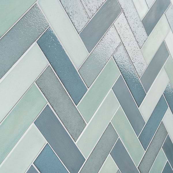 ColorHues Cement and Lava Stone Ocean Blend 2x8 Mixed Finish  Cement and Lava Stone