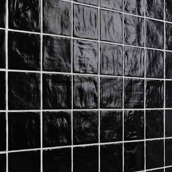 Myorka Black 4x4 Mixed Finish Ceramic